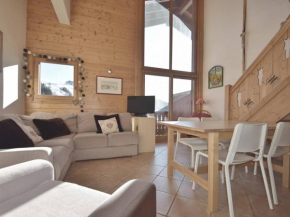 Duplex pour 8 pers, 3 chambres, balcon plein sud, accès pistes à pieds - FR-1-391-184